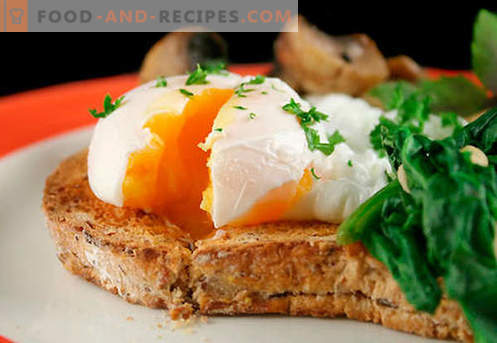 Egg sandwiches are the best recipes. How to quickly and tasty cook sandwiches with egg.