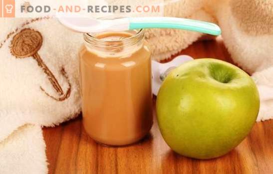 Apple puree for children: how to properly and tasty cook it. Recipes for apple puree for babies