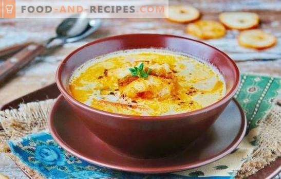 Cod soup is a fragrant first course. How to cook a delicious cod soup: recipes with cheese, rice, corn, cream, bacon