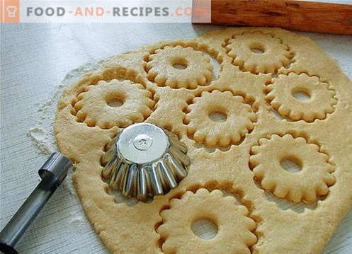 Shortbread dough - the best recipes. How to properly and tasty to prepare shortbread dough.