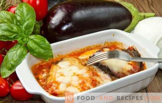 Lasagna with eggplants - oh, mamma mia! Recipes Italian lasagna with eggplant and minced meat, tomatoes, mushrooms, zucchini