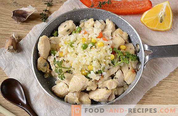 Chicken fillet with thyme: be surprised at the new taste of the usual product! Author's photo-recipe of chicken fillet with thyme, garlic and lemon in a pan
