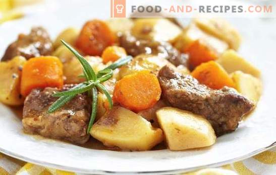Potatoes with meat in a pan - step-by-step recipes for delicious food. Family cuisine: potatoes with meat in a saucepan with step-by-step recipes