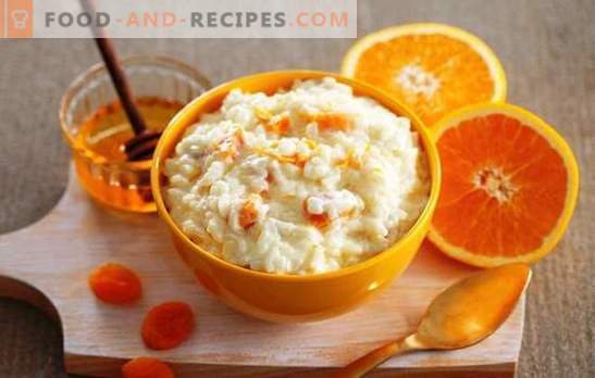 Not just one meal - rice porridges in the slow cooker are tasty and healthy! Rice porridge in a slow cooker - the best of many options