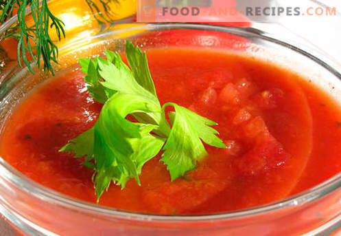 Gazpacho - proven recipes. How to make gazpacho correctly and tasty.