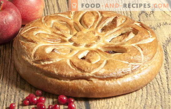 Apple pie from yeast dough: nothing complicated! Classic and original recipes yeast apple pie