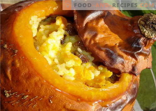 Pumpkin baked in the oven - the best recipes. How to properly and tasty cook baked pumpkin.