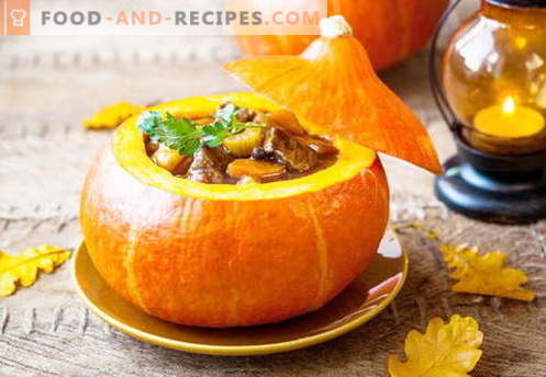Pumpkin baked in the oven - the best recipes. How to properly and tasty cook baked pumpkin.