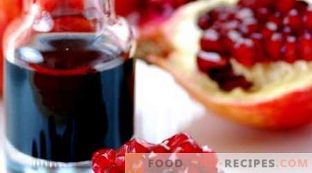 Pomegranate sauce - the best recipes. How to cook pomegranate sauce.