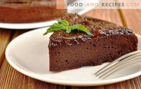 Chocolate cake in a slow cooker - great! Recipes chocolate pies in a slow cooker, which always turn out