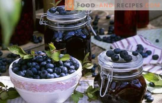 Five minutes of blueberries - a simple preparation for the winter. Various options for cooking five-minute blueberry jam