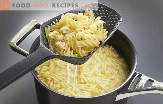 How to cook pasta deliciously everyone should know! How to cook pasta in different ways: in the pan, for frying, in milk, in soup