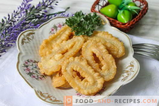 Three most popular recipes for cooking squid - treat yourself to delicacies!