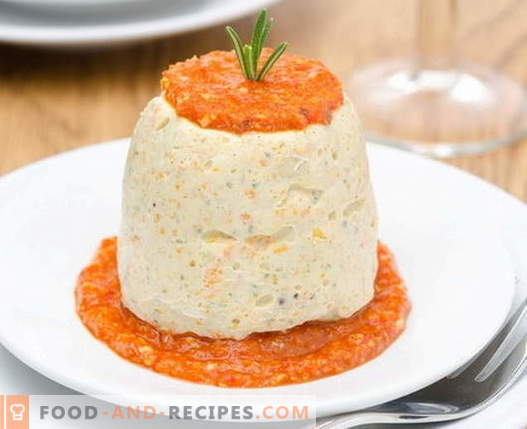 Chicken souffle - the best recipes. How to properly and tasty cook souffle chicken.