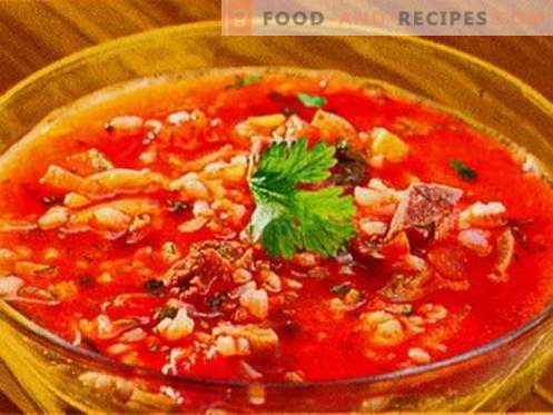 Kharcho soup - the best recipes. How to properly and tasty cook soup kharcho.