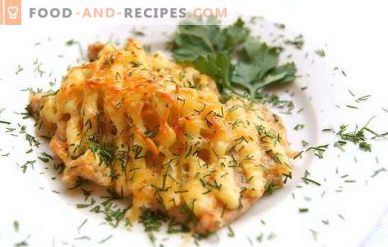 Pink salmon in sour cream in the oven - a tasty fish without a slip! The best recipes for juicy and tender pink salmon with sour cream in the oven