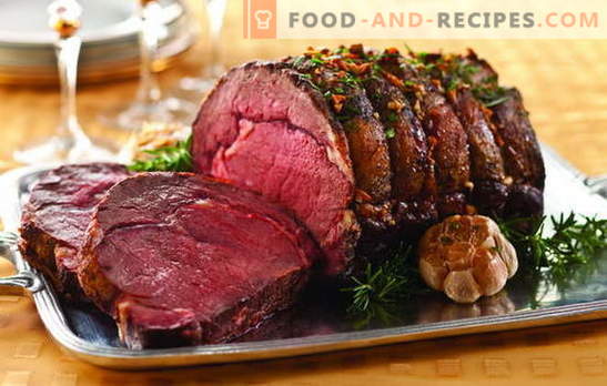 Delicious meat dishes: gourmet festive table. Impeccable ideas of hot meat dishes for special moments of life