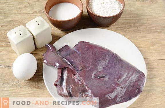 Hepatic pancakes: love children and adults! Step-by-step photo recipe of healthy liver pancakes