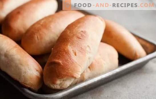 Hot dog buns - friendship with sausage is guaranteed! Recipes for homemade buns for hot dogs from different dough on water, milk, sour cream
