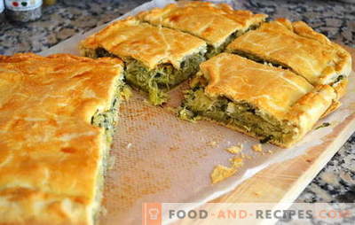 Pie with cabbage in a hurry - so quick! Recipes for pies with cabbage in a hurry from aspic, puff, shortbread dough