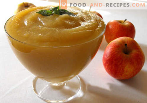 Applesauce - the best recipes. How to properly and deliciously cook applesauce.
