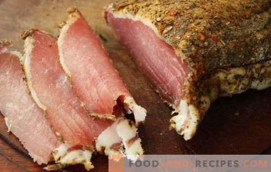 Not so difficult - we cook dried pork at home. A selection of simple recipes dried house pork