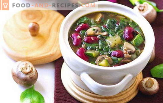 Lenten soups - recipes for every day. How to properly and tasty cook lean soups - recipes for every day and on holiday