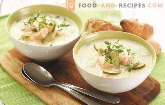 Ear of salmon with cream is a delicious charm! Recipes for soup with cream in Finnish - secrets of health and success from the ancient Vikings