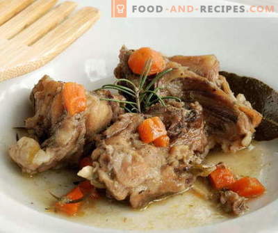 Rabbit in a slow cooker - the best recipes. How to properly and tasty cook rabbit in a slow cooker.