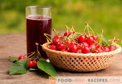 Cherry compote - the best recipes. How to properly and tasty compote made of cherries.