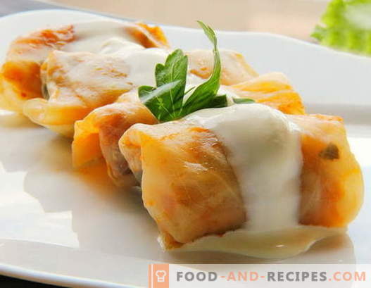 Cabbage rolls with meat are the best recipes. How to properly and tasty cooked cabbage rolls with meat.