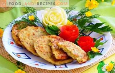 Zucchini fritters with cheese and garlic are useful pastries. The best recipes for zucchini fritters with cheese and garlic
