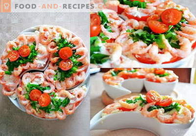 Neptune Salad - the best recipes. How to properly and tasty to cook salad 