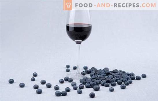 Features of the preparation of blueberry wine mash. Simple recipes of traditional blueberry wines for home winemaking