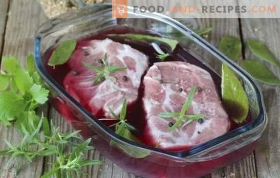 How to marinate pork for roasting in the oven - the secrets and subtleties. Marinate pork for roasting in the oven correctly