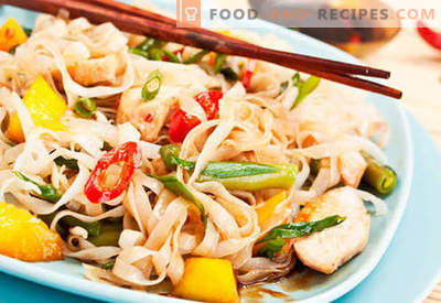 Chinese noodles - the best recipes. How to properly and tasty cook Chinese noodles at home.
