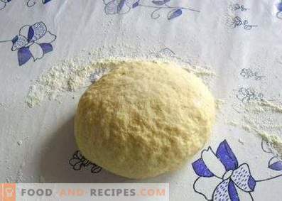 Dough for dumplings on kefir