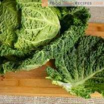 Vegetarian gratin from savoy cabbage