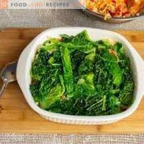 Vegetarian gratin from savoy cabbage