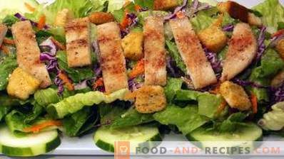 How to cook a Caesar salad