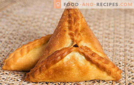 Puff pastries with meat - crispy and delicate pastries. How to cook delicious puff pastries with meat